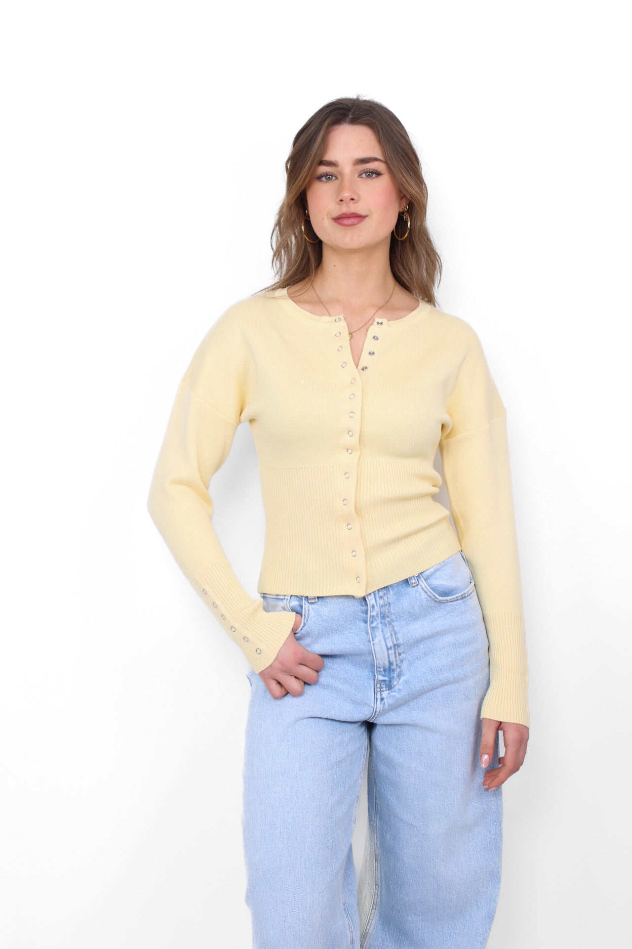 MACY TOP - BUTTER YELLOW