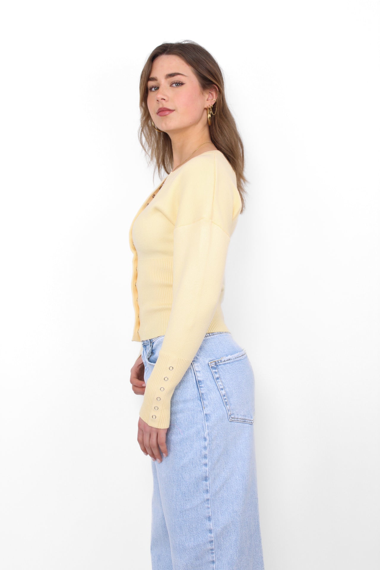 MACY TOP - BUTTER YELLOW