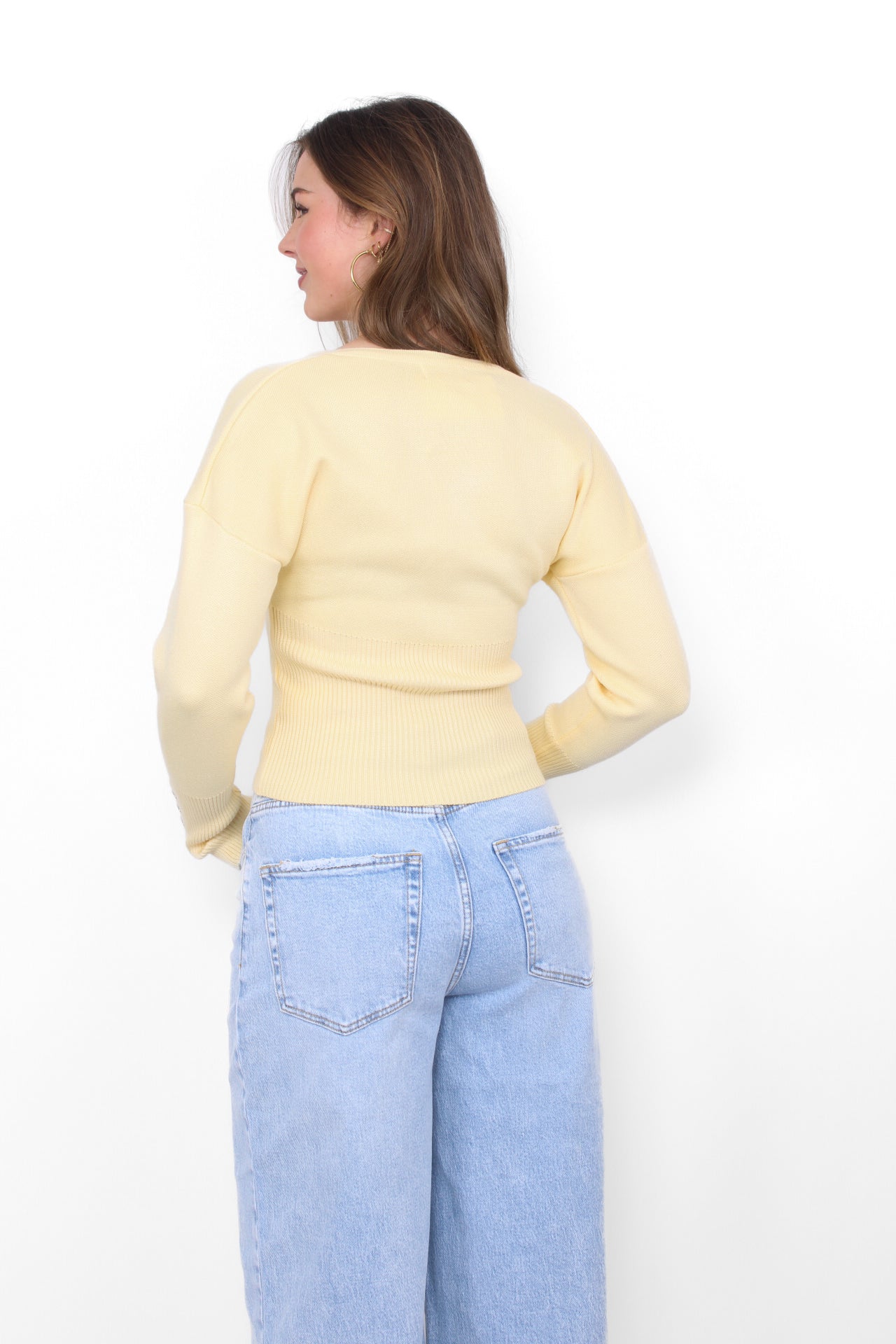 MACY TOP - BUTTER YELLOW