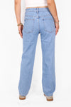 ''PETITE'' STRAIGHT LEG JEANS 7328-1