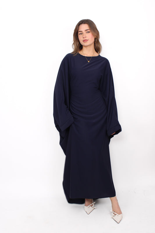 LINA DRESS - NAVY