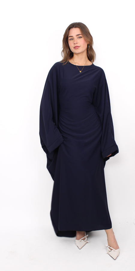 LINA DRESS - NAVY