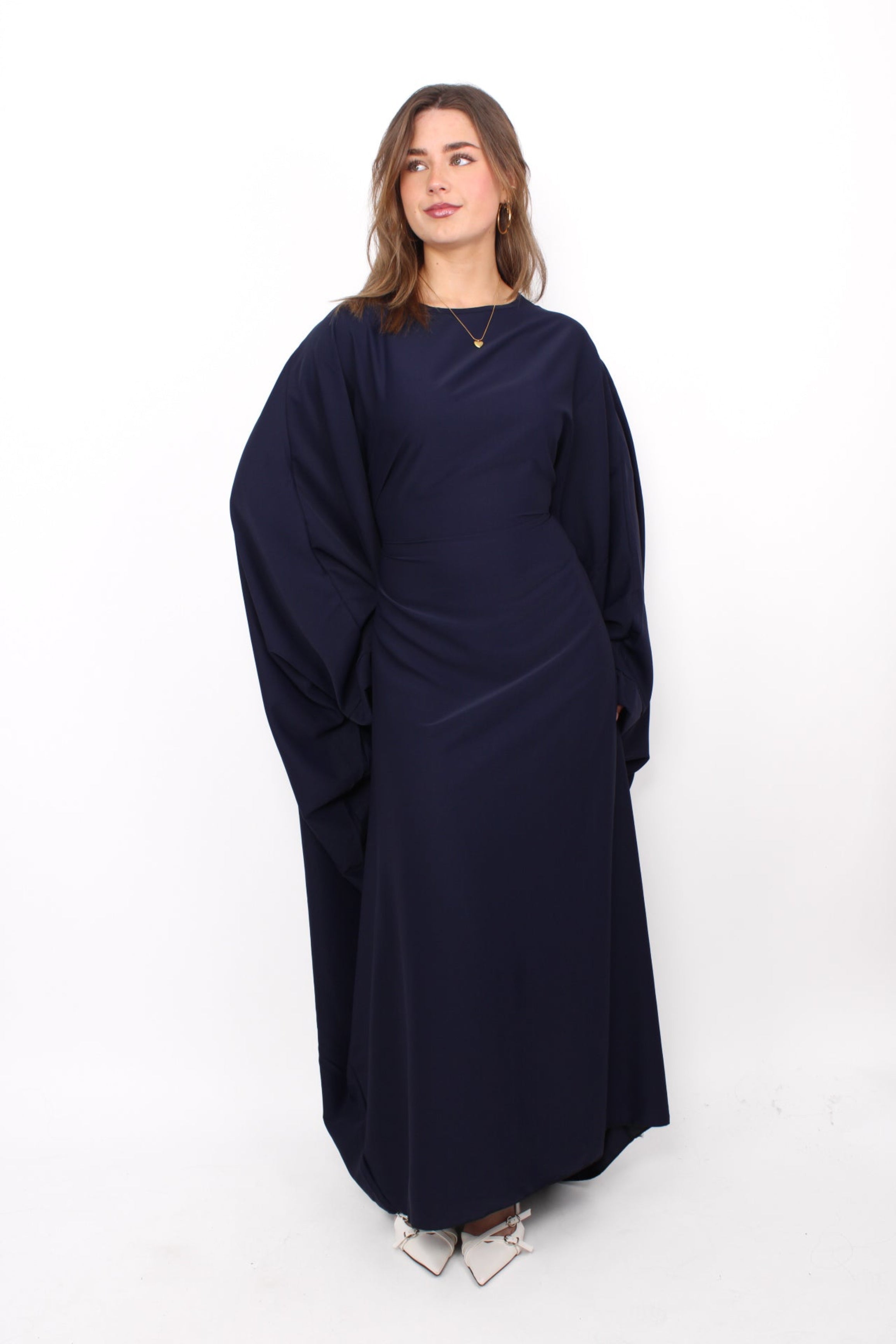 LINA DRESS - NAVY