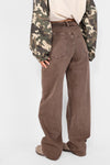 FOLD OVER BALLOON JEANS  3530