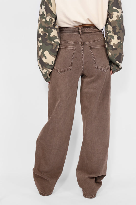 FOLD OVER BALLOON JEANS  3530