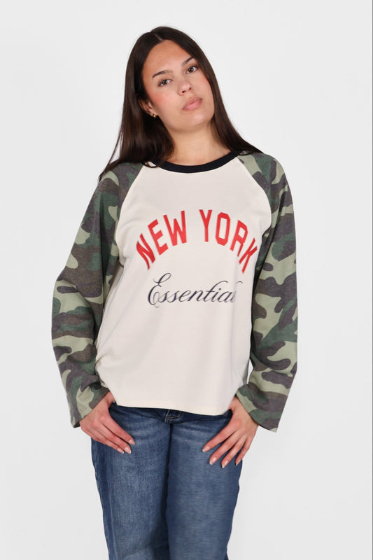 CAMO NEW YORK LONGSLEEVE