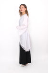 NOOR LACE DRESS - WHITE