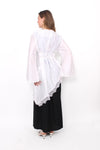 NOOR LACE DRESS - WHITE
