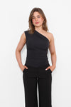 ONE SHOULDER TOP 2086A