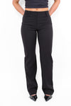 ''TALL'' ESSENTIAL TROUSER MID WAIST STRAIGHT LEG