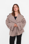 BOSSED UP TRENCHCOAT