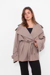 BOSSED UP TRENCHCOAT