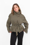HIGH NECK TRENCHCOAT