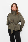 HIGH NECK TRENCHCOAT