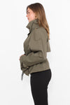 HIGH NECK TRENCHCOAT