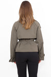 HIGH NECK TRENCHCOAT