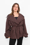 BOSSED UP TRENCHCOAT