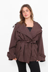 BOSSED UP TRENCHCOAT