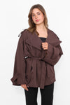 BOSSED UP TRENCHCOAT