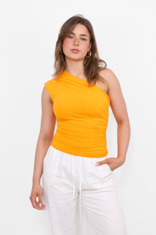 ONE SHOULDER TOP 2086A
