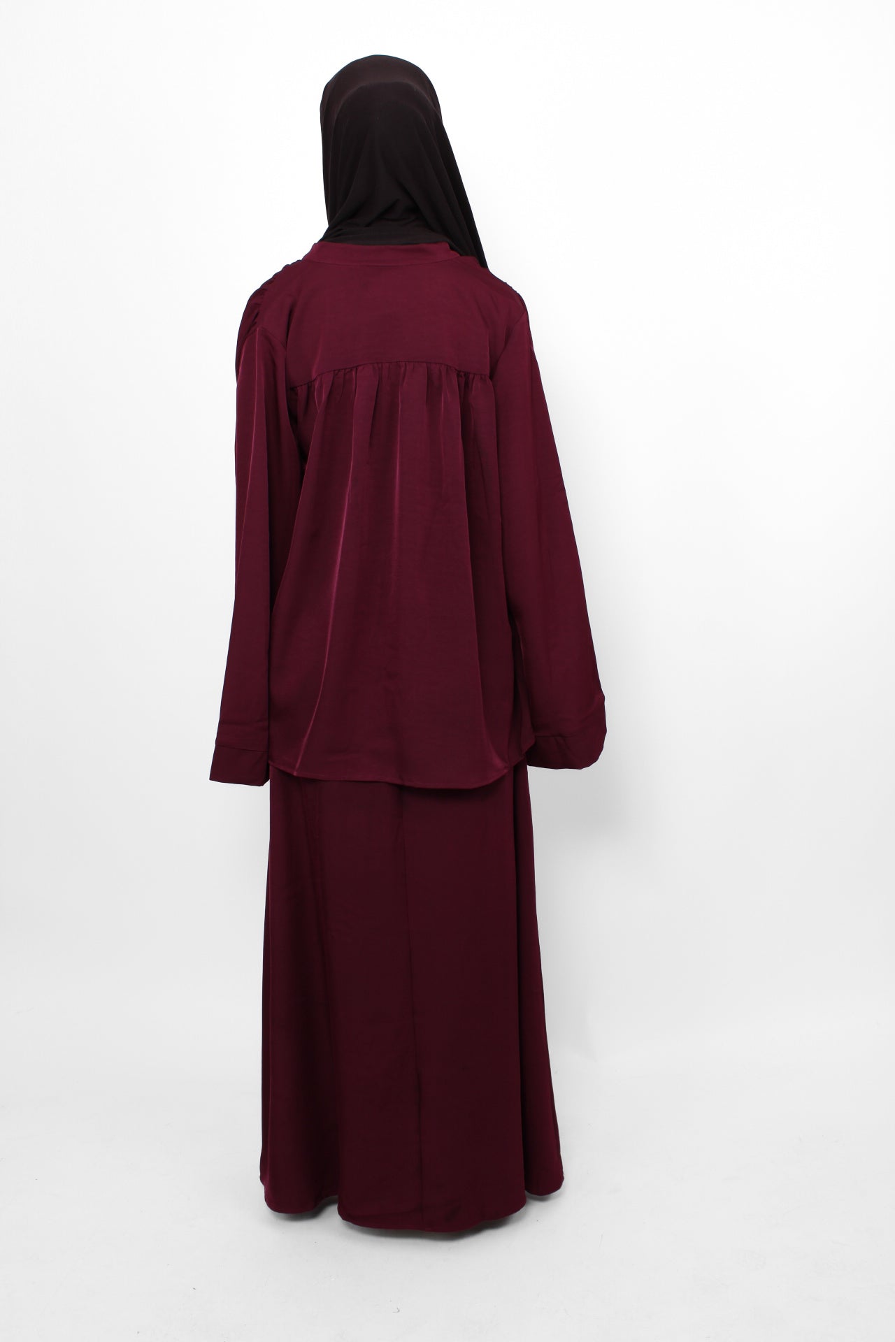 ELIF SET - BURGUNDY