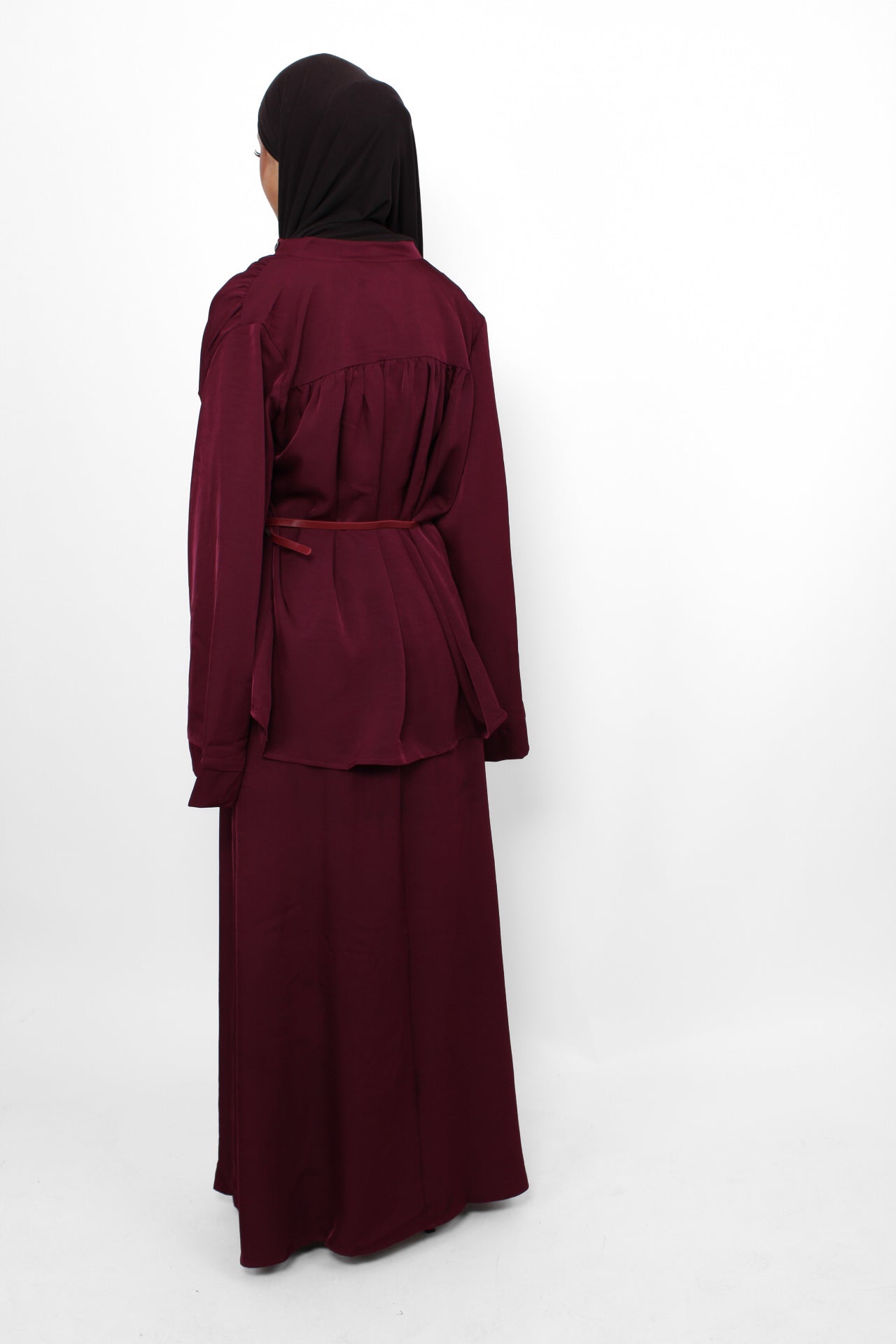 ELIF SET - BURGUNDY