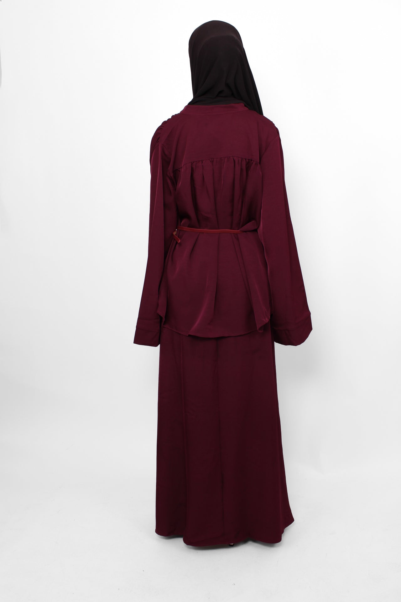ELIF SET - BURGUNDY