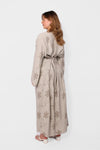 FLORAL EMBRODOIDERED DRESS