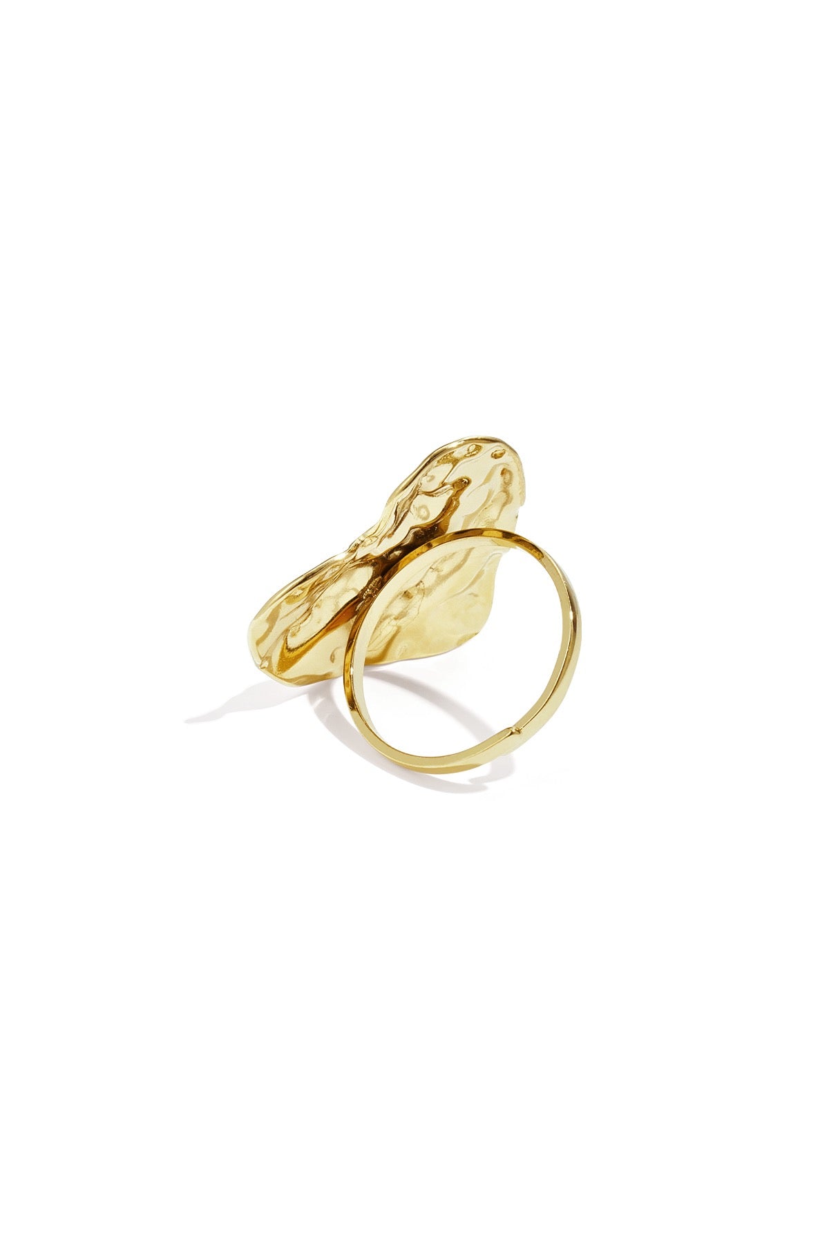 BIG HEART RING - GOLD