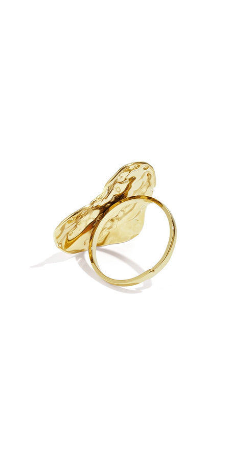 BIG HEART RING - GOLD
