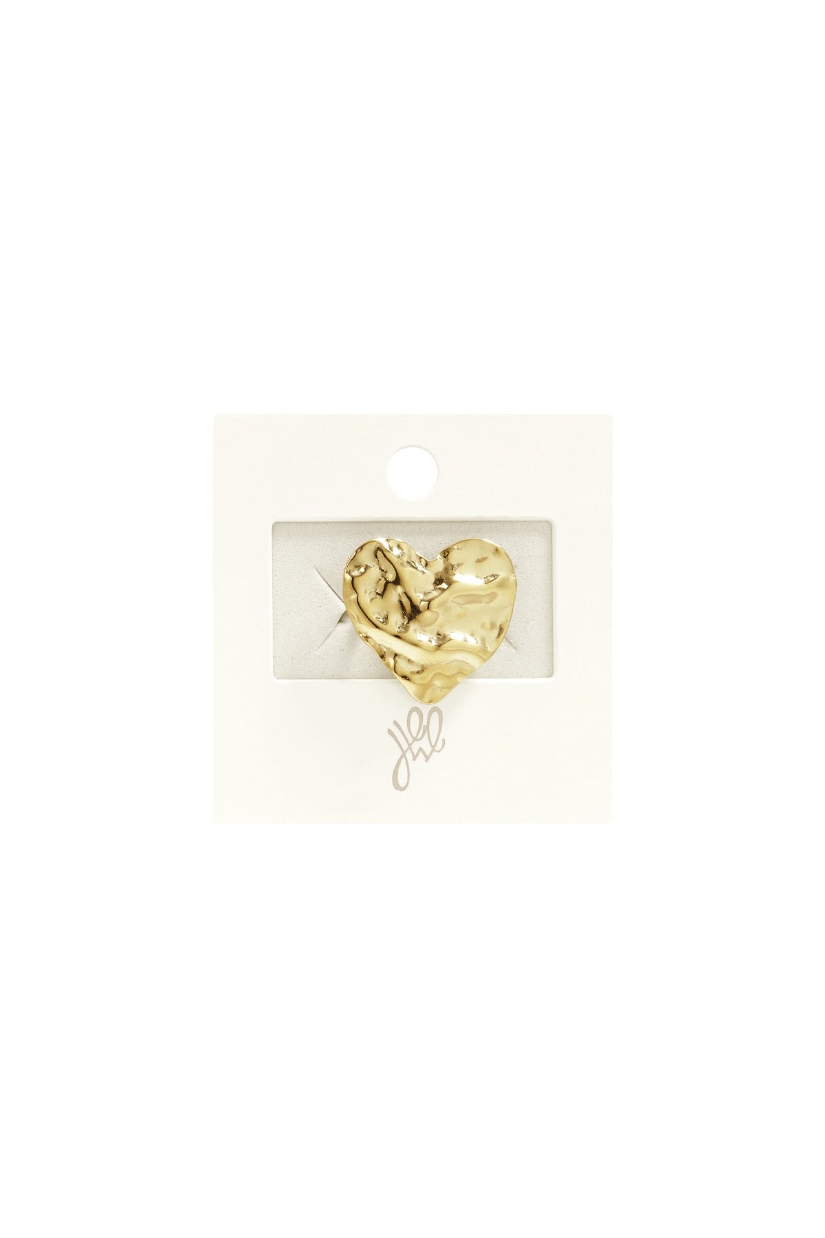 BIG HEART RING - GOLD