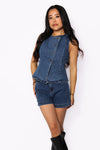 SHORT 0023 - DARK DENIM