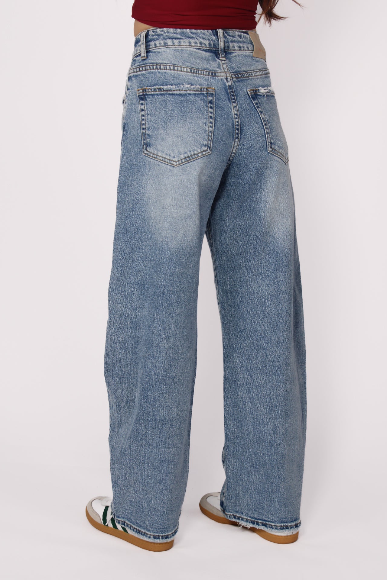 ''PETITE'' BALLOON JEANS 3809 - DENIM