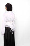 AYA LACE TOP - WHITE