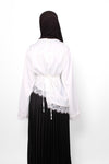 AYA LACE TOP - WHITE