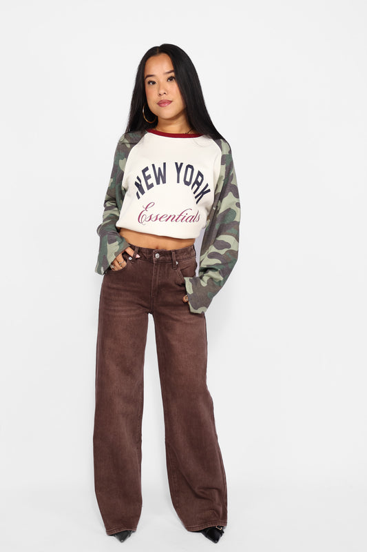WIDE LEG JEANS 7433