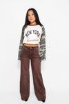 WIDE LEG JEANS 7433