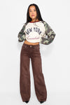 WIDE LEG JEANS 7433
