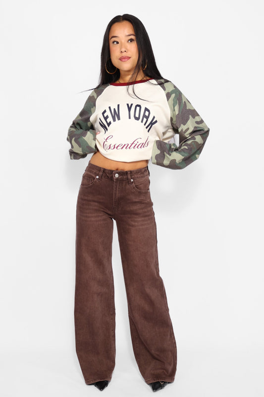 WIDE LEG JEANS 7433