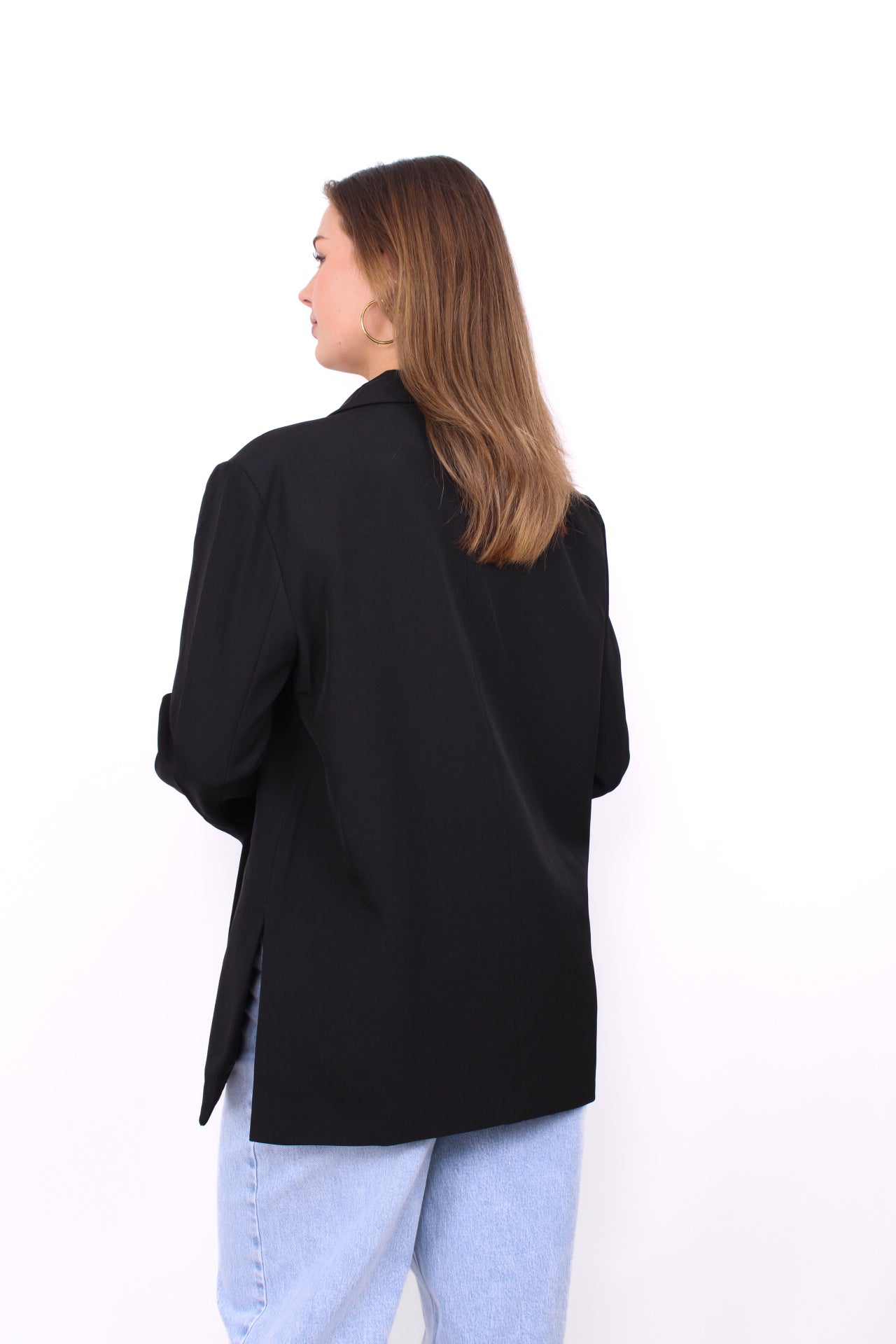 OVERSIZED CHIC BLAZER - BLACK