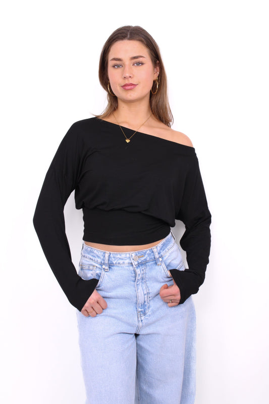 AVA TOP - BLACK