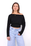 AVA TOP - BLACK