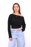 AVA TOP - BLACK