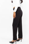 ''PETITE'' ESSENTIAL TROUSER MID WAIST STRAIGHT LEG