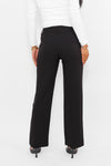 ''PETITE'' ESSENTIAL TROUSER MID WAIST STRAIGHT LEG