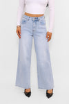 ''PETITE'' WIDE LEG JEANS 9212