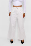 ''PETITE'' WIDE LEG JEANS 9212