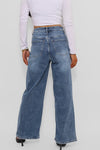 ''PETITE'' DAD FIT JEANS 195-2