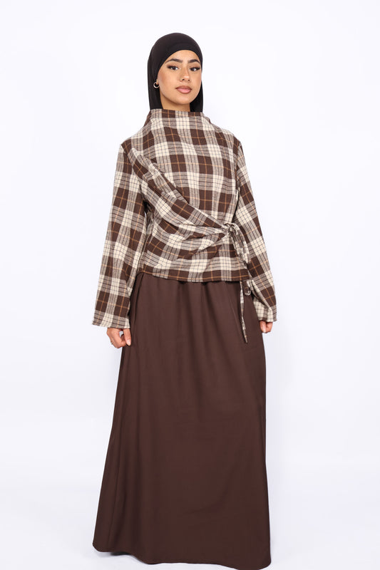 NAILA CHECKERED SET