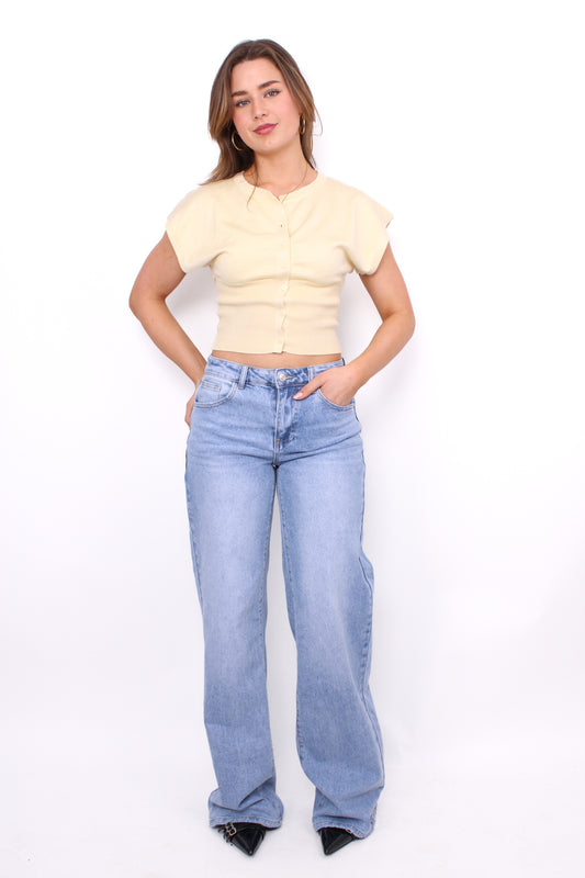 ''TALL'' STRAIGHT LEG JEANS 7377 - DENIM